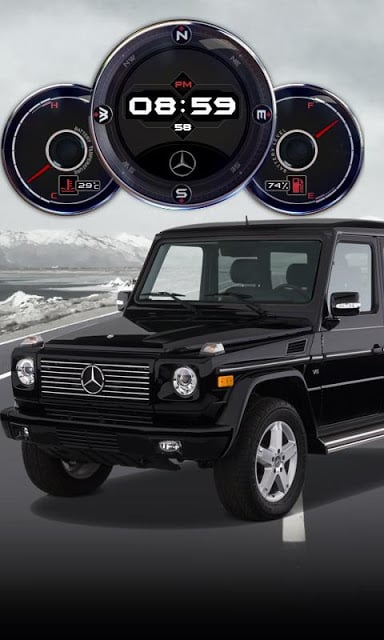 Mercedes Benz G500 Compass LWP截图2