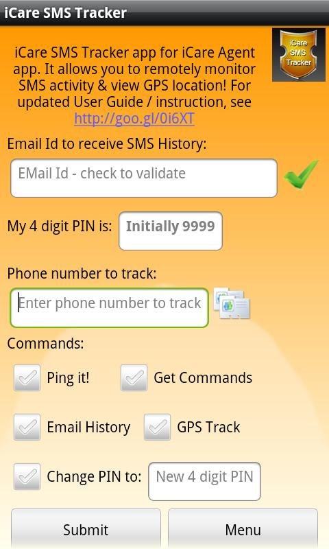 iCare SMS Tracker截图3