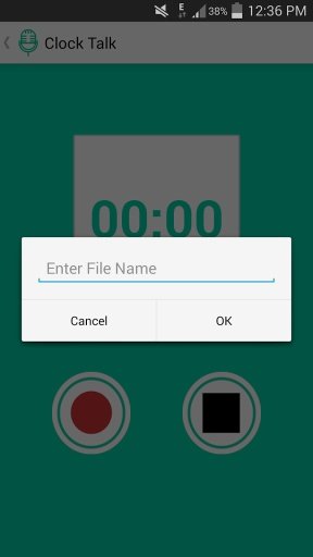 Clock Talk Voice Recorder截图6