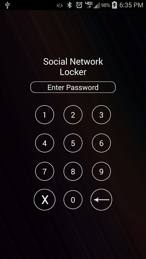 Social Network Lock截图1