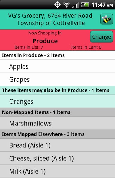 Grocery shop with ShopperBee截图2