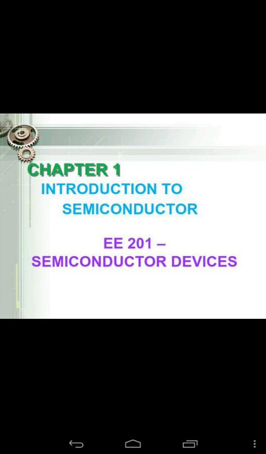 EE201 SEMICONDUCTOR DEVI...截图2