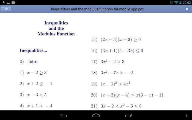 Inequalities Practice截图3