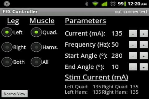 FES Cycling Controller截图1