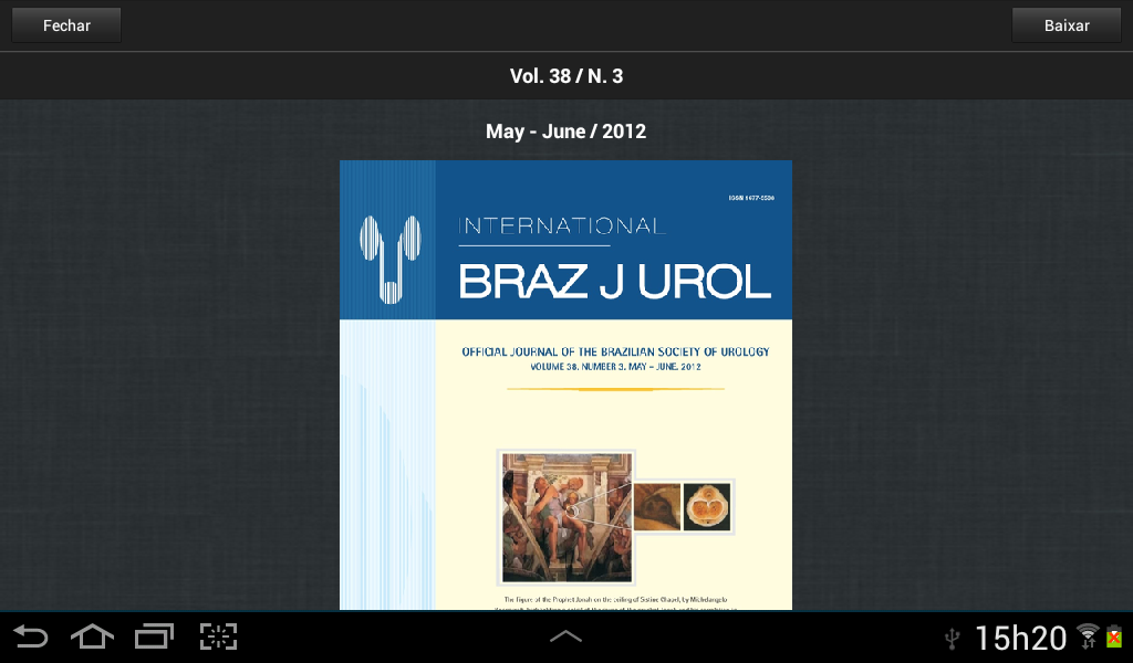 Revista Braz J Urol截图10