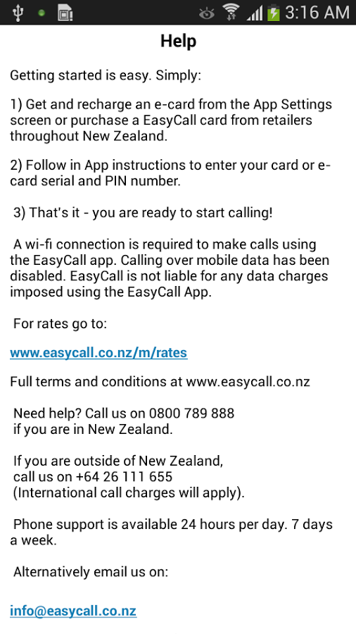 EasyCall NZ截图5