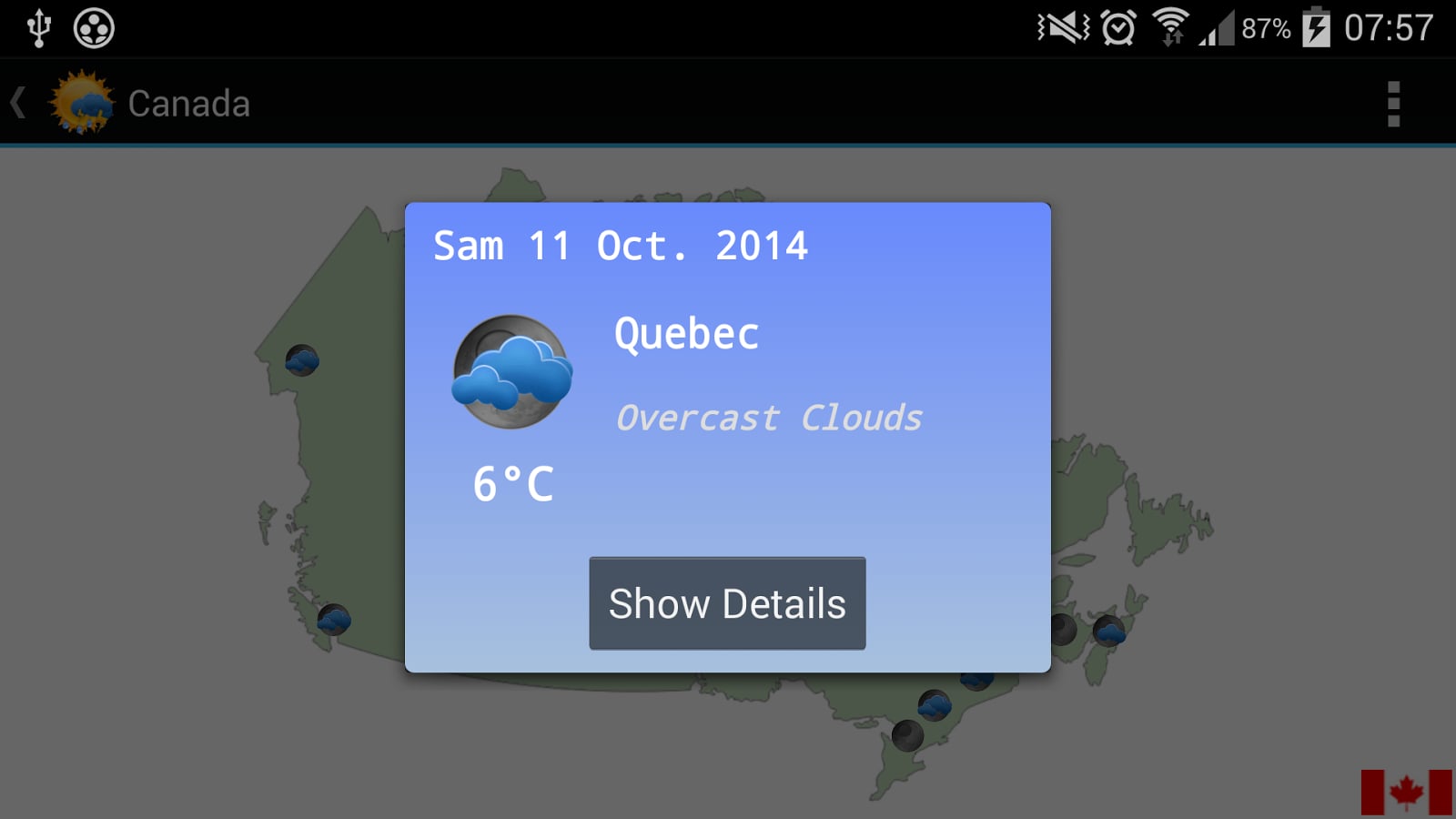 Canada Weather Pro截图5