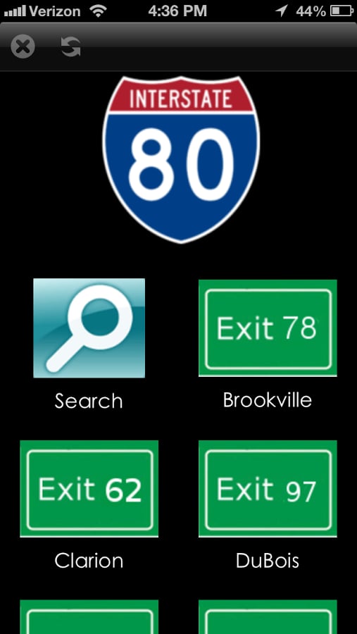 i80 Interstate-80 PA Exi...截图2