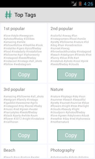 Top Tags for Instagram截图2