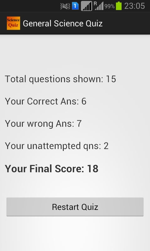 General Science Quiz截图3