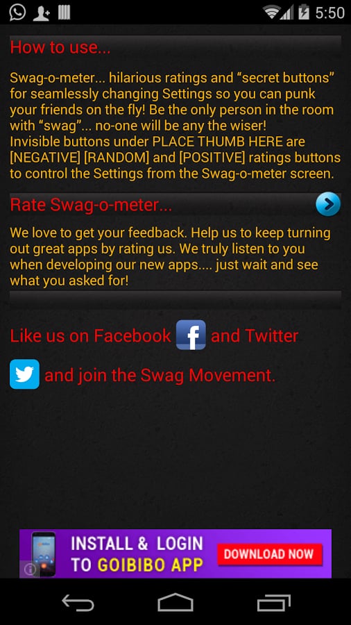 Swag-o-meter截图5