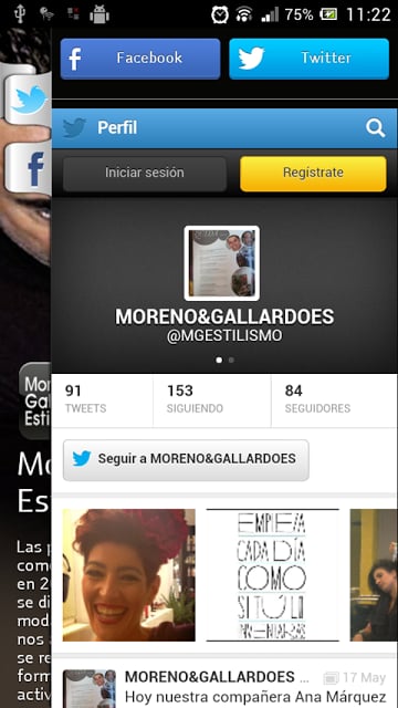 Moreno &amp; Gallardo Estilismo截图1