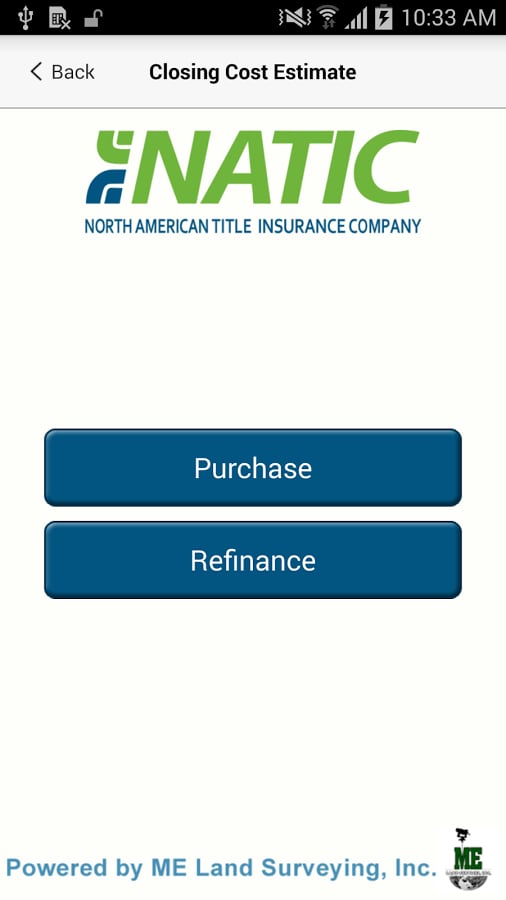 Title Closing Cost Calcu...截图1