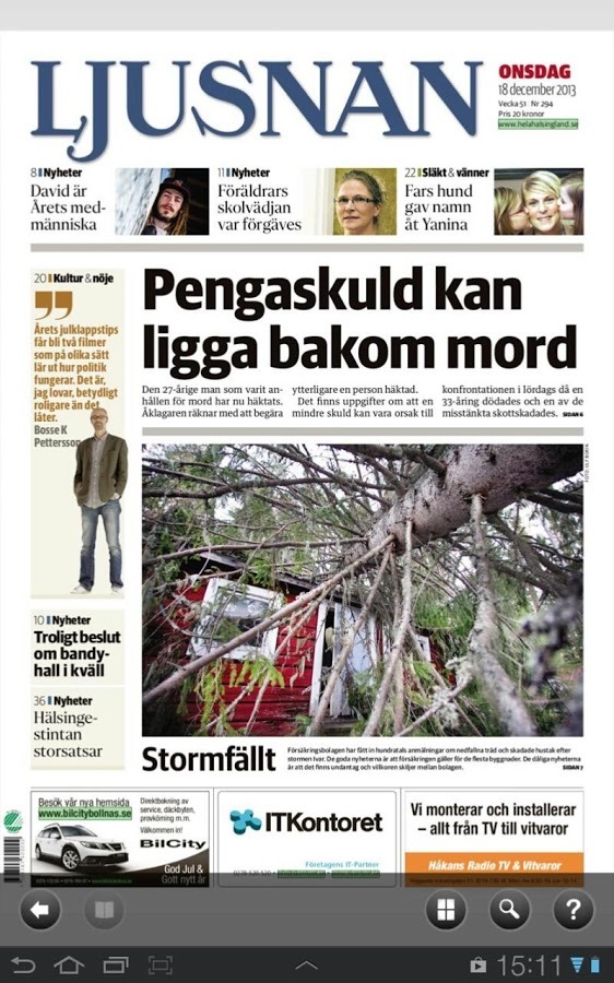 Ljusnan e-tidning截图2