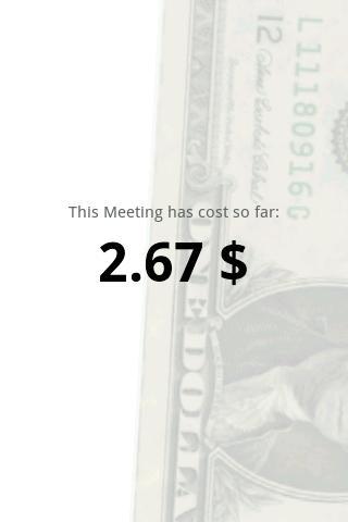 Meeting Cost Meter截图1