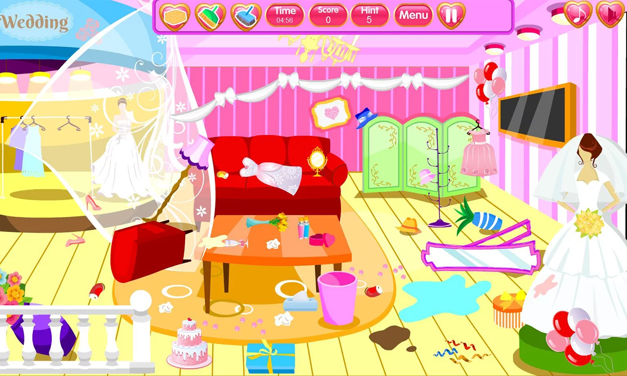 Clean Up Wedding Salon Game截图1