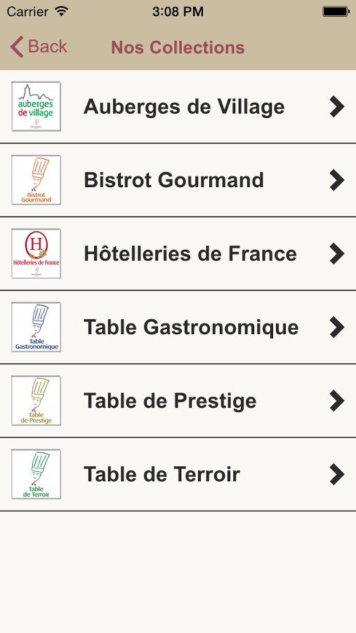 Tables et Auberges de France截图3