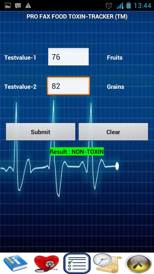 Pro Fax Food Toxin-Track...截图5