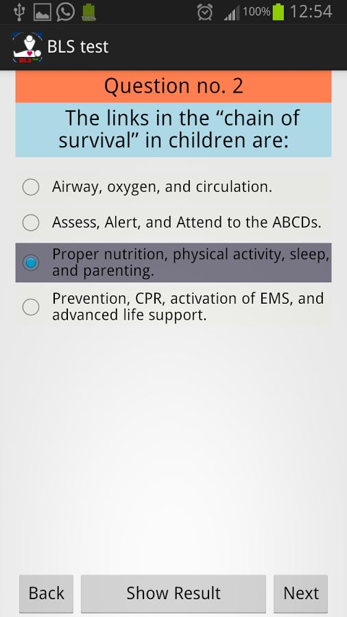 BLS test截图6