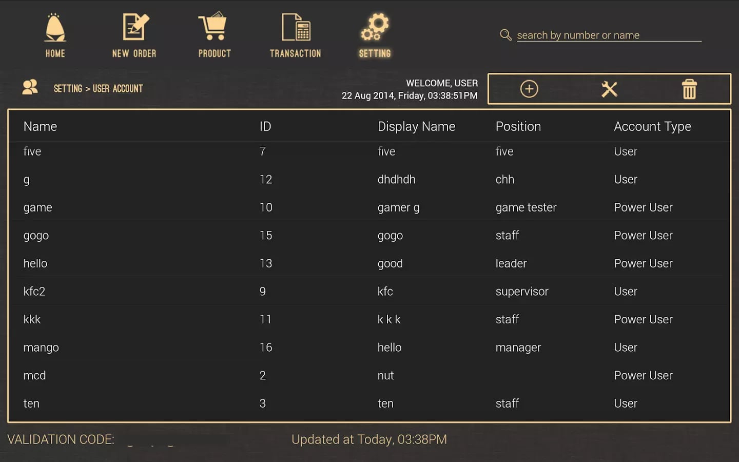 Eideas POS Demo截图5