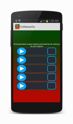 Go Nawaz Go Ringtones截图5