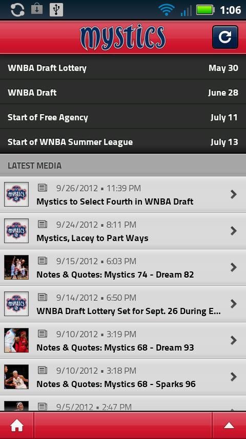 Washington Mystics Mobil...截图1