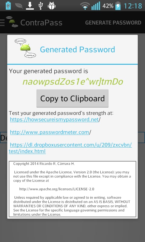 ContraPass-password gene...截图4