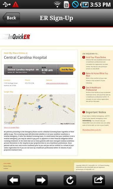 Central Carolina Hospital截图6