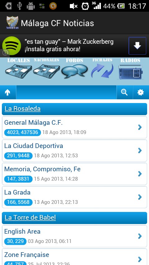 Malaga CF Noticias截图5