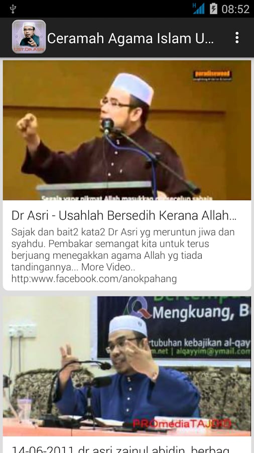 Ceramah Agama Ust.Dr.Asr...截图4