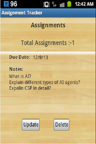 Assignment Tracker截图6