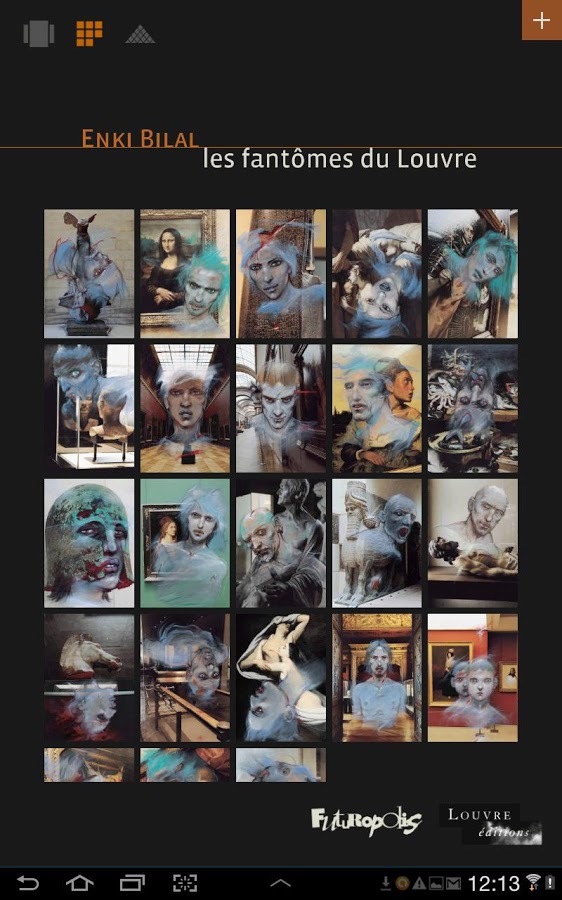 Enki Bilal au Louvre截图2