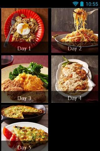 5 Day Diet Meal Plan截图2