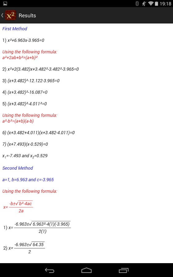 Quadratic Solver截图10