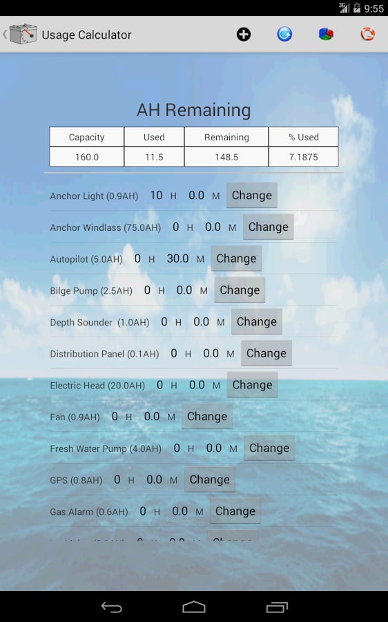 Boat Battery Amps Calcul...截图4