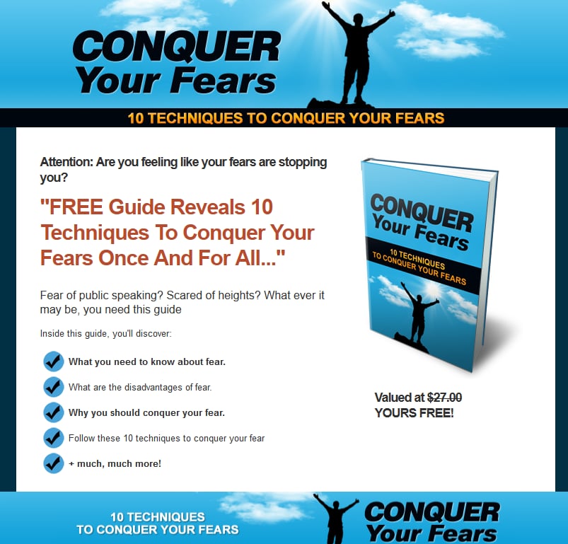 Conquer Your Fears截图1