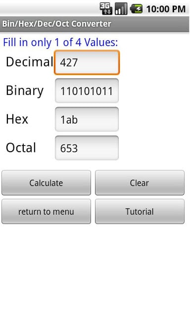 SoR RoboCalc (Free)截图3