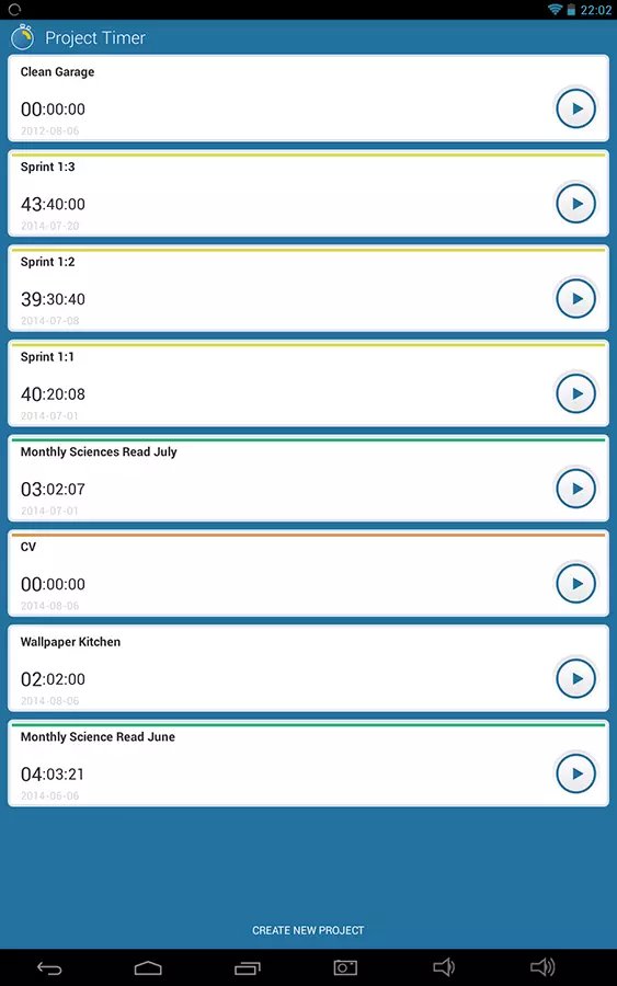 Project Timer截图2