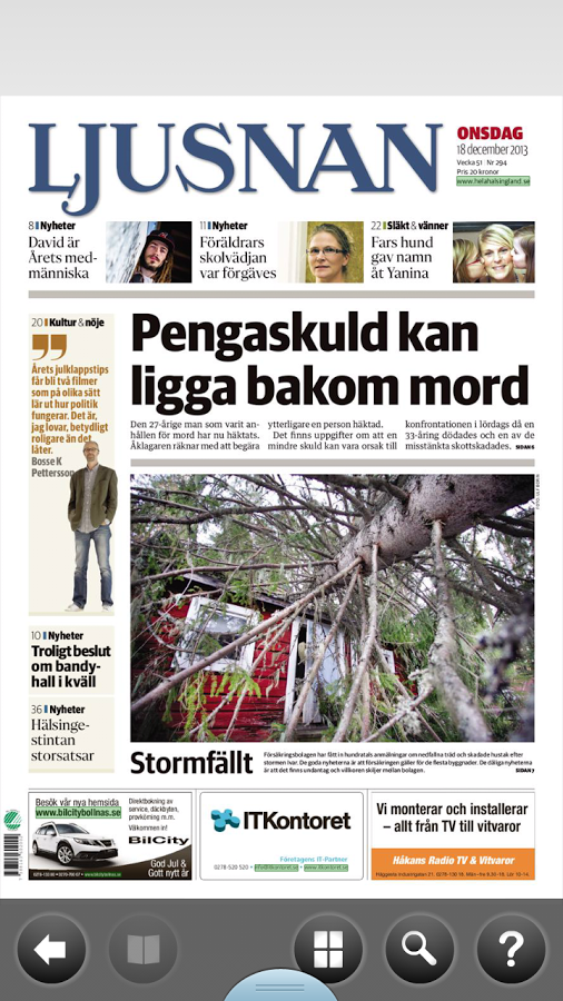 Ljusnan e-tidning截图6