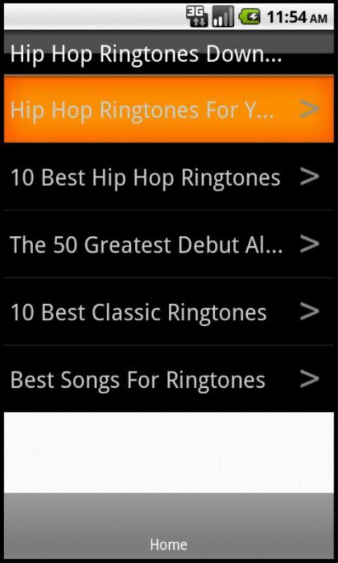 Hip Hop Ringtones Downlo...截图2