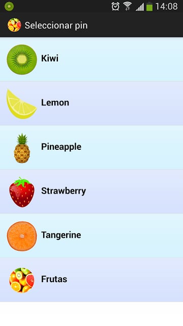 Fruits myPinBadge截图2