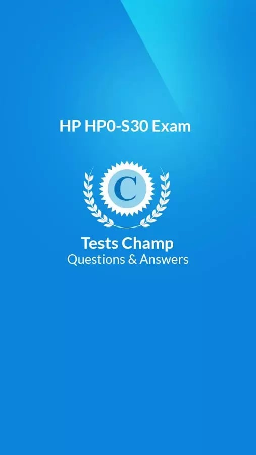 HP0-S30 Exam Quick Asses...截图1