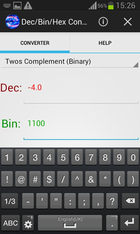 Binary Decimal Hex Conve...截图7