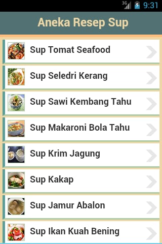 Resep Masakan Sup截图3