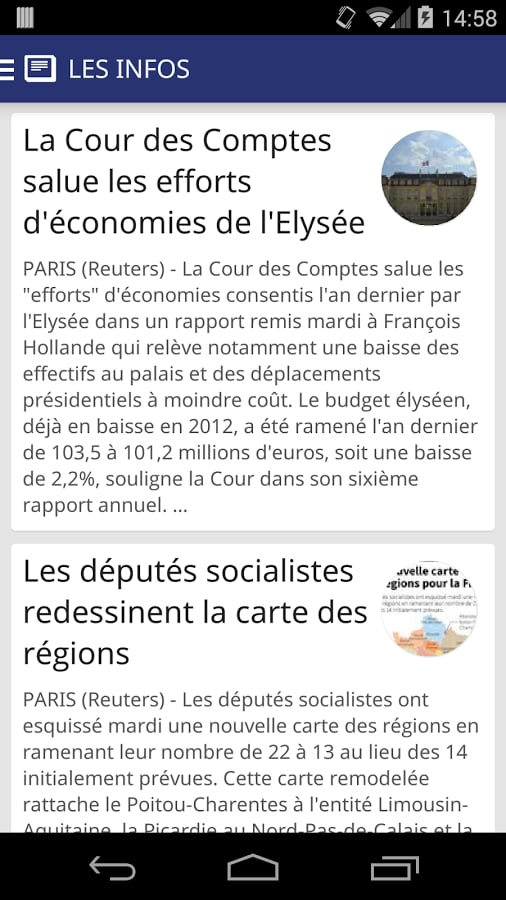 Les Infos截图3