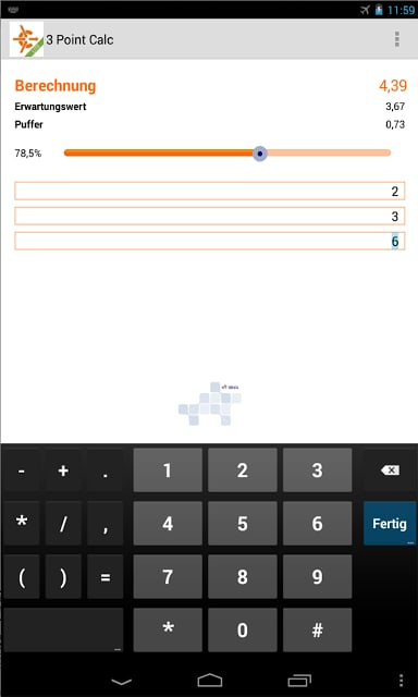 3 Point Calc Lite截图7