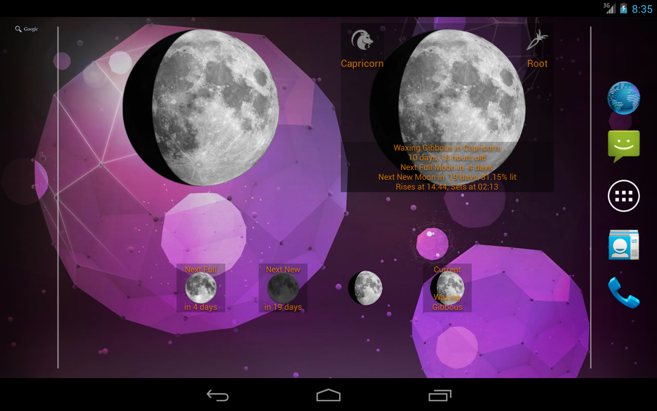 Moon Phase Widget截图4