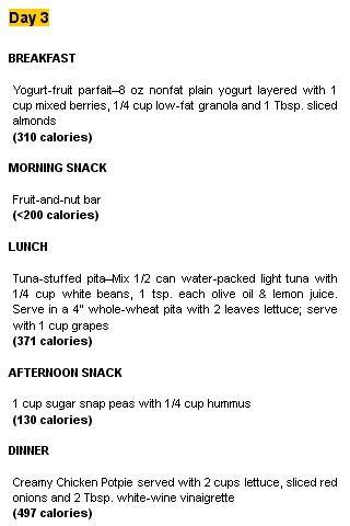 5 Day Diet Meal Plan截图3