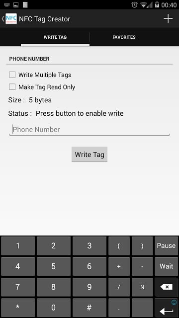 NFC Tag Creator截图3