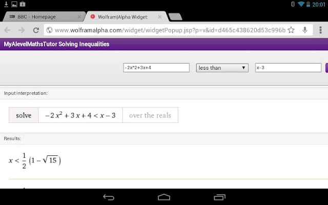 Inequalities Practice截图2